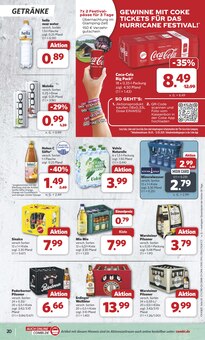Coca Cola im combi Prospekt "Markt - Angebote" mit 25 Seiten (Bad Oeynhausen)