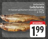 Geräucherte Lachsforelle im Angebot bei EDEKA in Neuwied Geräucherte Lachsforelle Angebote bei EDEKA Neuwied für 1,99 €