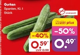 Gurken bei Netto Marken-Discount im Prospekt "" für 0,49 €