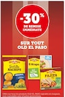 -30% de remise immédiate sur tout Old El Paso à Bi1 dans Coulanges-sur-Yonne