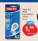 Mini Korrekturroller von Tipp-Ex für 1,99 € bei budni im Angebot Mini Korrekturroller von Tipp-Ex im aktuellen budni Prospekt
