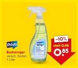 Badreiniger im Netto Marken-Discount Prospekt Badreiniger von Priva im aktuellen Netto Marken-Discount Prospekt für 0,85 €