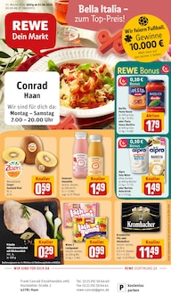 REWE Prospekt Dein Markt mit 36 Seiten