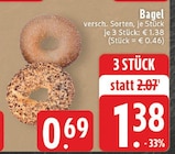 Bagel im Angebot bei E center in Krefeld Bagel Angebote bei E center Krefeld für 0,69 €