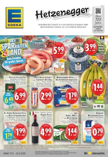 EDEKA Prospekt der Woche "Aktuelle Angebote" Seite 1, 17.11.2025 bis 22.11.2025 für Bergisch Gladbach Aktueller EDEKA Prospekt "Aktuelle Angebote" Seite 1 von 24 Seiten für Bergisch Gladbach