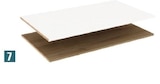 E.Leclerc Chaponnay - Promo Lot de 2 tablettes 100 cm réversibles Blanc / Chêne Promo Lot de 2 tablettes 100 cm réversibles Blanc / Chêne à 25,11 € dans le catalogue E.Leclerc à Chaponnay