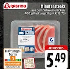 E center Spenge - Minutensteaks Angebot im Prospekt Minutensteaks bei E center im Spenge Prospekt für 5,49 €