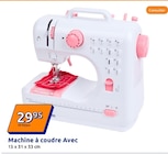 Machine à coudre Avec dans le catalogue Action