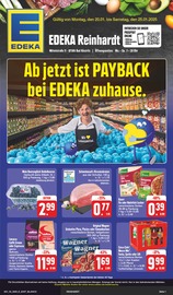 Aktueller EDEKA Prospekt mit Braten, "Wir lieben Lebensmittel!", Seite 1