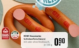 Aktuelles Schinkenfleischwurst Angebot bei REWE in Mülheim (Ruhr) ab 0,90 €