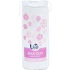 Cotons à démaquiller "Maxi Duo" - CARREFOUR SOFT en promo chez Carrefour Argenteuil à 1,75 €