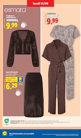 Promotion Jupe Femme dans le prospectus Lidl, valable du 12/06/2025 au 16/06/2025 Promo Jupe Femme dans le catalogue Lidl du moment à la page 16