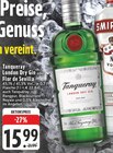 London Dry Gin oder Flor de Sevilla Angebote von Tanqueray bei E center Grevenbroich für 15,99 €