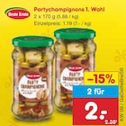 Partychampignons 1. Wahl Angebote von Beste Ernte bei Netto Marken-Discount Bremerhaven für 1,19 €