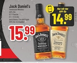 Tennessee Whiskey Angebote von Jack Daniel's bei Trinkgut Gifhorn für 14,99 €