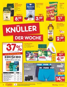 Getränke im Netto Marken-Discount Prospekt "Aktuelle Angebote" mit 49 Seiten (Leipzig)