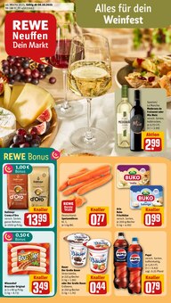 REWE Prospekt Dein Markt mit  Seiten in Erkenbrechtsweiler und Umgebung