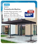 Freistehende Markise im Angebot bei ALDI SÜD in Erftstadt Freistehende Markise Angebote von KENSHO bei ALDI SÜD Erftstadt für 169,00 €