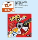 Uno Spin Angebote von Mattel Games bei Müller Filderstadt für 13,99 €