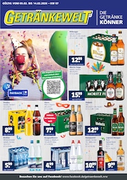Getränkewelt Prospekt für Recklinghausen: "DIE GETRÄNKEKÖNNER", 4 Seiten, 09.02.2026 - 14.02.2026