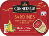 Sardines à l’huile d’olive vierge extra - CONNETABLE - Monoprix à Cannes Sardines à l’huile d’olive vierge extra - CONNETABLE en promo chez Monoprix Cannes à 2,00 €