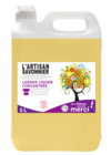 Lessive liquide concentrée - 5l - ARTISAN SAVONNIER - NaturéO à Clichy Lessive liquide concentrée - 5l - ARTISAN SAVONNIER en promo chez NaturéO Clichy à 13,99 €