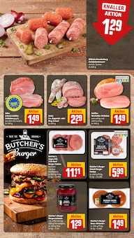 Wurst im REWE Prospekt "Dein Markt" mit 16 Seiten (Lübeck)
