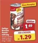 Saftige Brocken Hundenahrung im Angebot bei combi in Paderborn Saftige Brocken Hundenahrung Angebote bei combi Paderborn für 1,29 €