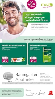 Aktueller mea - meine apotheke Prospekt "Unsere August-Angebote" für Chemnitz Aktueller mea - meine apotheke Prospekt für Chemnitz mit Seiten