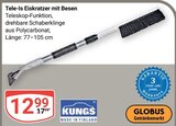 Tele-Is Kratzer mit Besen Angebote von KUNGS bei GLOBUS Bruchsal für 12,99 €