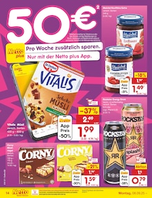 Energydrink im Netto Marken-Discount Prospekt "Aktuelle Angebote" mit 65 Seiten (Filderstadt)