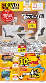 Aktueller Sconto SB Prospekt mit Esstisch, "GÜNSTIG SEIT 1990", Seite 1