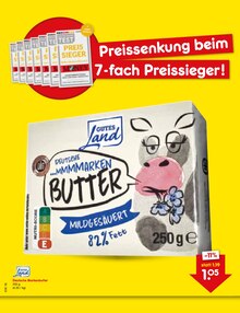 Butter im Netto Marken-Discount Prospekt "Aktuelle Angebote" mit 58 Seiten (Heidelberg)