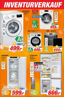 Waschmaschine im expert Gröblinghoff Prospekt "INVENTURVERKAUF - RADIKAL % REDUZIERT" mit 8 Seiten (Dinslaken)