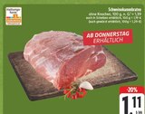 Aktuelles Schweinekammbraten Angebot bei E center in Nürnberg ab 1,11 €