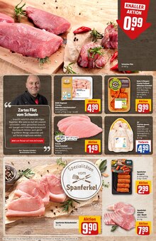 Schweinefleisch im REWE Prospekt "Dein Markt" mit 32 Seiten (Augsburg)