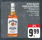 Kentucky Straight Bourbon Whiskey Angebote von Jim Beam bei EDEKA Nürnberg für 9,99 €