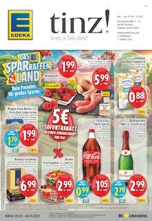 EDEKA Prospekt "Aktuelle Angebote" mit  Seiten (Senden, Coesfeld)