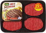 8 steaks hachés 15% M.G. Ultra Savoureux SOCOPA en promo chez Carrefour Limoges à 8,19 €