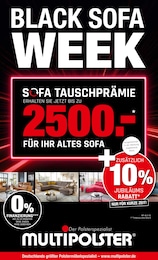 Multipolster Prospekt für Dessau-Roßlau: "BLACK SOFA WEEK", 8 Seiten, 17.11.2025 - 29.11.2025