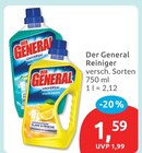 Reiniger Lagunenfrische Angebote von Der General bei budni Seevetal für 1,59 €