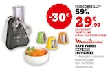 Rape Fresh Express - Moulinex en promo chez Hyper U La Rochelle à 29,99 €