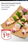Aktuelle Fisch Angebote bei GLOBUS in Halle (Saale) Aktuelles Meeresfrüchtespieß Paprika Angebot bei GLOBUS in Halle (Saale) ab 1,59 €