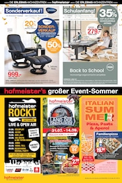 Aktueller hofmeister Prospekt mit Sessel, "DIE ERLEBNIS-WOHNZENTREN", Seite 2