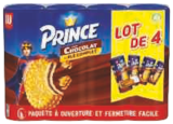 Biscuits au chocolat - PRINCE LU en promo chez Hyper U Biscuits au chocolat - PRINCE LU dans le catalogue Hyper U