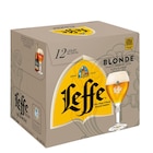 Bière d'abbaye blonde - LEFFE en promo chez Carrefour Reims à 12,78 €