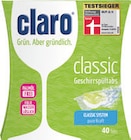Spültabs von Claro oder Frosch im aktuellen basic Prospekt für 4,99 €
