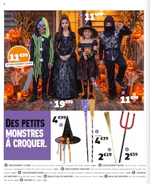 Promotion Déguisement Clown dans le prospectus Gifi, valable du 13/10/2026 au 26/10/2026 Promo Déguisement Clown dans le catalogue Gifi du moment à la page 4