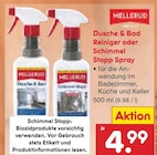 Dusche & Bad Reiniger oder Schimmel Stopp Spray Angebote von Mellerud bei Netto Marken-Discount Wilhelmshaven für 4,99 €