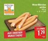 Aktuelles Wiener Würstchen mit Käse Angebot bei Marktkauf in Leipzig ab 1,29 €